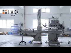 স্বয়ংক্রিয় উচ্চ গতির 6 চাকা গ্লাস বোতল স্ক্রু ক্যাপিং মেশিন ক্যাপ লিফট সঙ্গে