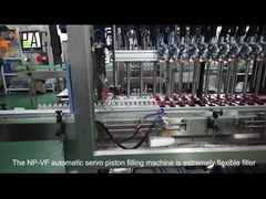 স্বয়ংক্রিয় সার্ভো মোটর Plc নিয়ন্ত্রণ 50ml-500ml প্লাস্টিকের পোষা প্রাণী বোতল হ্যান্ড ওয়াশিং ফিলিং মেশিন