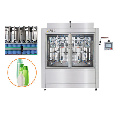 Automatic Stainless Steel Piston Filling Machine with PLC Control and Anti-Drip Nozzles for Dishwashing Paste