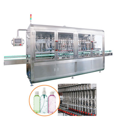 স্বয়ংক্রিয় রৈখিক পিস্টন পাম্প 100ml-5000ml রাসায়নিক বোতল পরিমাণগত ফিলিং মেশিন