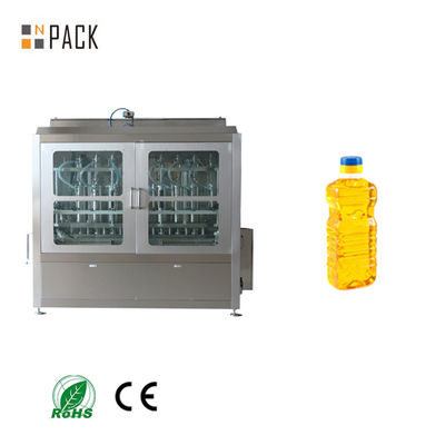 স্বয়ংক্রিয় সার্ভো মোটর পিস্টন100ml-5000ml ভোজ্য তেলের জন্য পরিমাণগত ভলিউম্যাট্রিক ফিলিং মেশিন